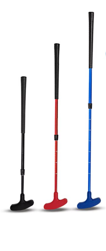 Teleskop minigolfkølle, 54 cm til 93 cm.